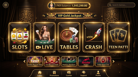 Main screen of 1stgame casino page for PK players - 4